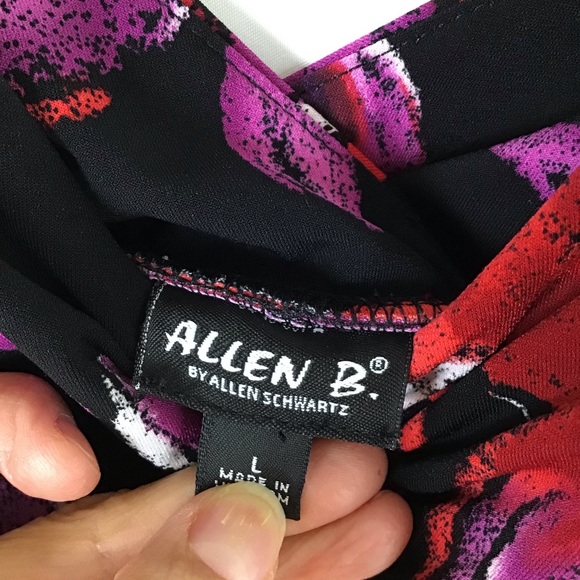 Allen B by Allen Schwartz Floral Print Maxi Dress - Picture 9 of 11